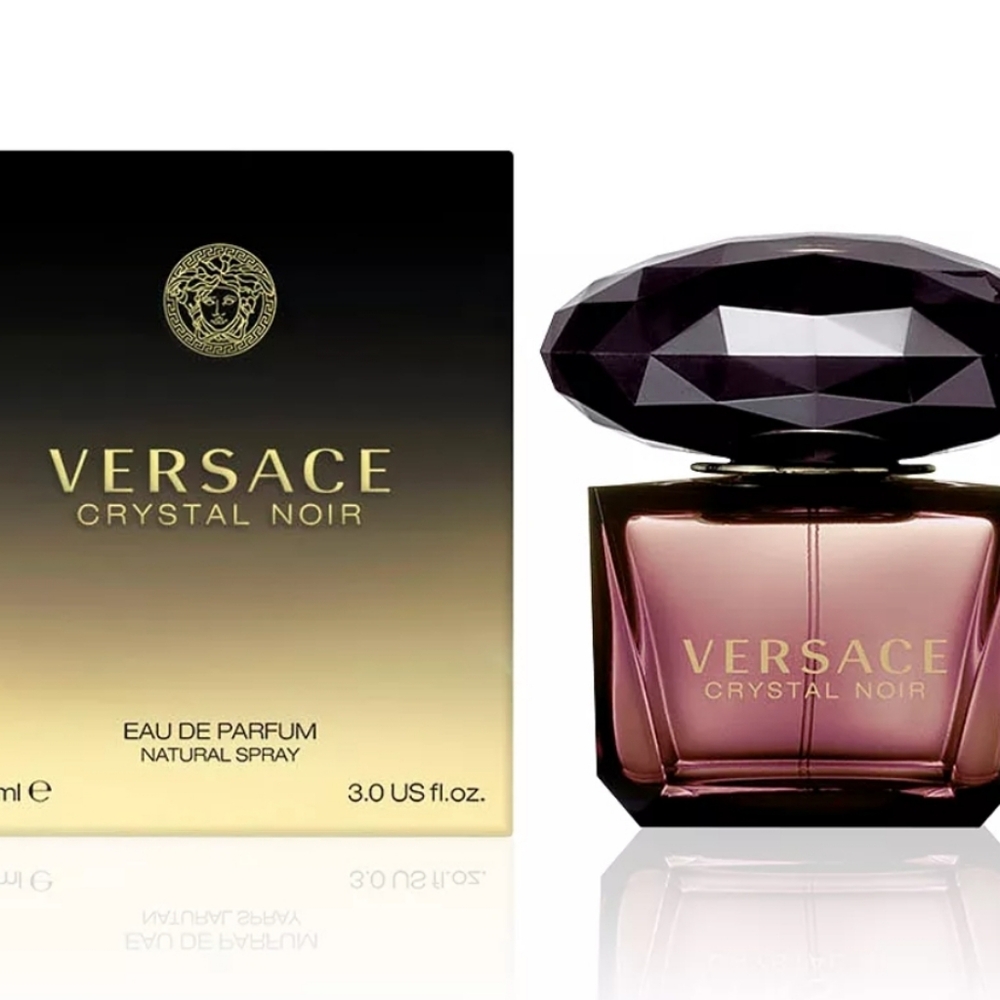 BNIB ~ Versace Crystal Noir 3 Ounce Perfume